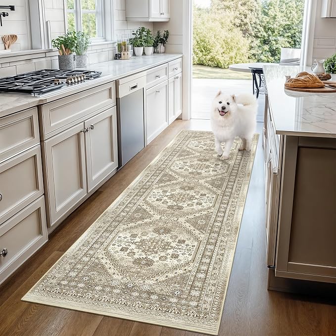 Kitchen Runner Rug Non Slip Washable Rugs 2.5x8, Carpet Runner - Image 9
