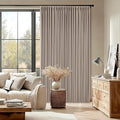 70 Inch Wide Blackout Curtains 96 Inches Long Pinch Pleated Burlywood Birch | by Twodrapes