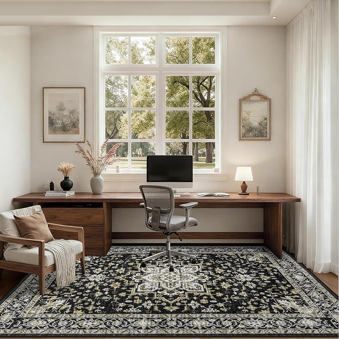10x12 Area Rugs Living Room: Washable Rug - Image 5