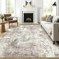LOONGRUG 9x12 Area Rug Washable Large Neutral Modern Living Room Rugs | by LOONGRUG
