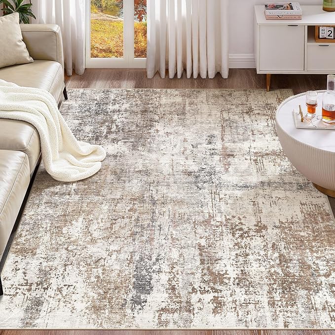 UERMEI 5x7 Washable Area Rug by UERMEI