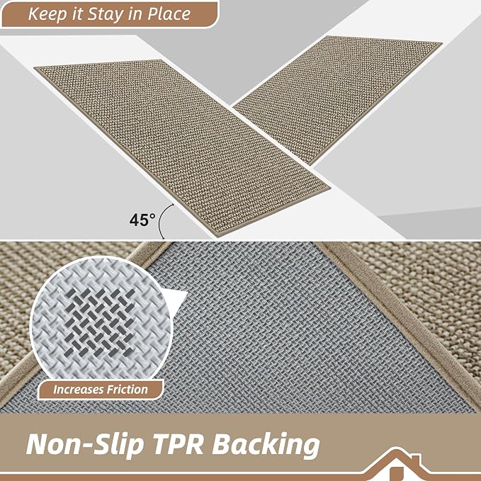 BEQHAUSE Kitchen Runner Rugs 20"x48", Kitchen Mats - Image 4