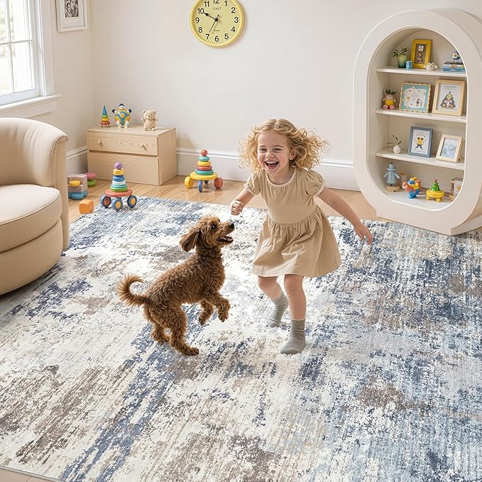 UERMEI 6x9 Area Rug Living Room Rugs - Image 4