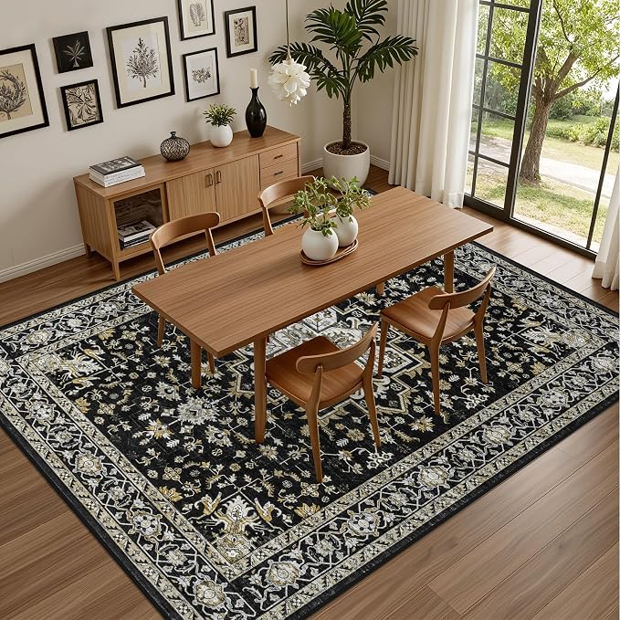 10x12 Area Rugs Living Room: Washable Rug - Image 4