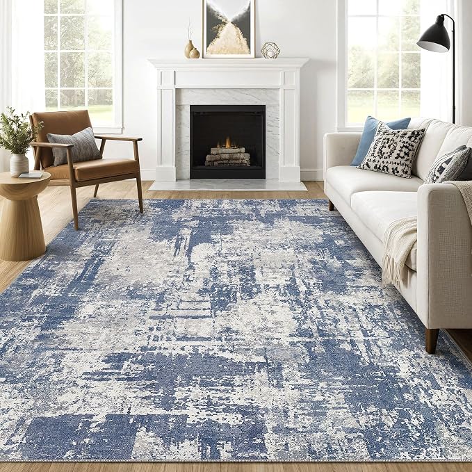 LOONGRUG 9x12 Area Rug Washable Large Neutral Modern Living Room Rugs | by LOONGRUG