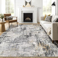 LOONGRUG 10x12 Area Rug Washable Large Neutral Modern Living Room Rug | by LOONGRUG