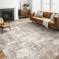LOONGRUG 6x9 Area Rugs Washable Neutral Modern Living Room Rug Brown Beige | by LOONGRUG