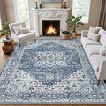 6x9 Area Rugs Living Room: Washable Vintage Rug by EXPEDIX