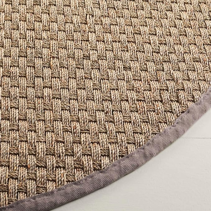SAFAVIEH Area Rug 6x8 Oval- Natural Fiber Collection - Image 4