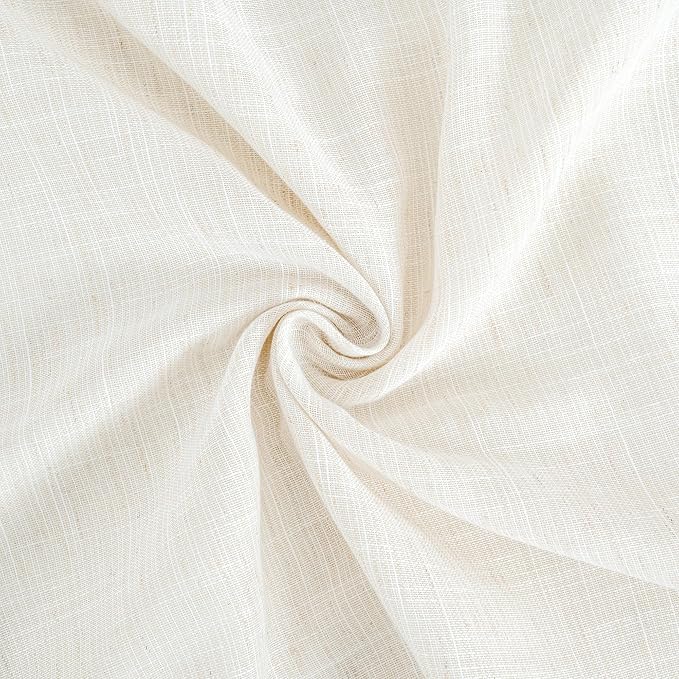 BGment Small Linen Curtains 24X36 Inch Length - Image 8