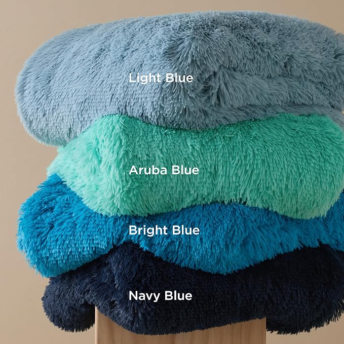 Bedsure GentleSoft Fuzzy Faux Fur Twin Blanket, Soft Sherpa Fleece Plush Warm - Image 8