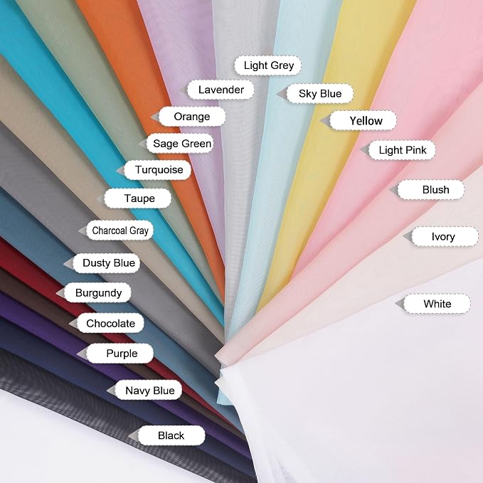 Bedroom Curtains 2 Panel Sets 84" Inch Length - Image 6