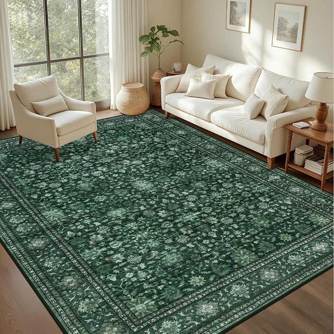6x9 Area Rugs Living Room: Washable Rug by EXPEDIX