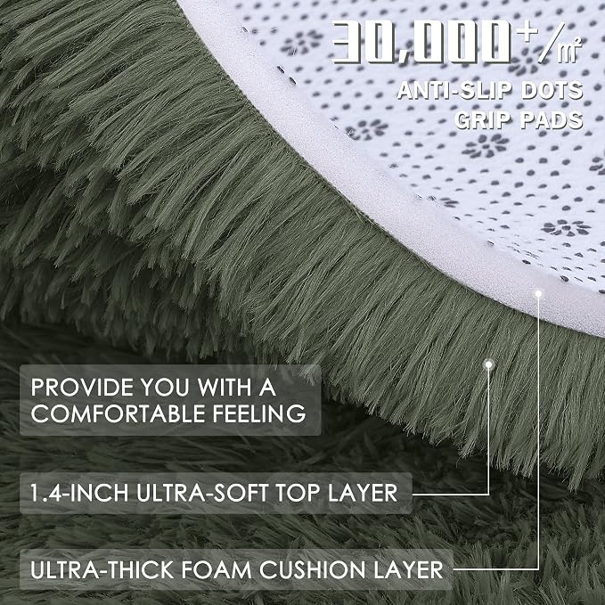 OLANLY 2x6 Machine Washable Runner Rugs - Image 6