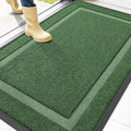 OLANLY Front Door Mat Outside 47x30, All-Season Heavy-Duty Rubber Doormat | by OLANLY