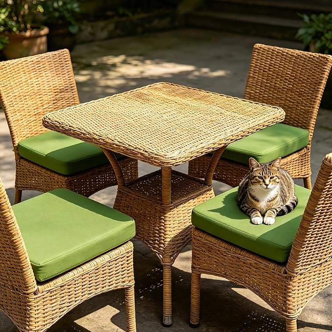 Sqodok Outdoor Cushion Covers 21x19 inch, Wicker Chair - Image 9
