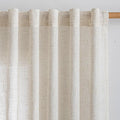 MYSKY HOME Boho Curtains 72 Inch Length, Linen Blend Drapes by MYSKYHOME