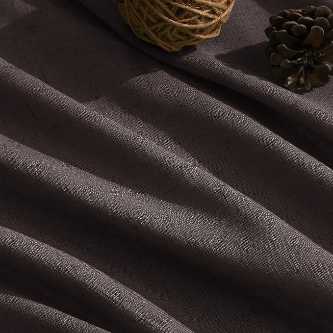 Cocoa Coffee Curtains 63 Inches Long 2 Panel Sets - Image 5