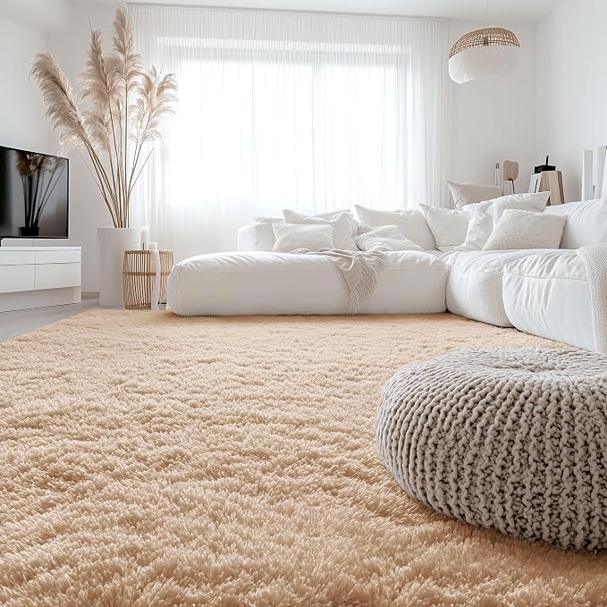 OLANLY 7x8 Machine Washable Large Area Rugs by OLANLY