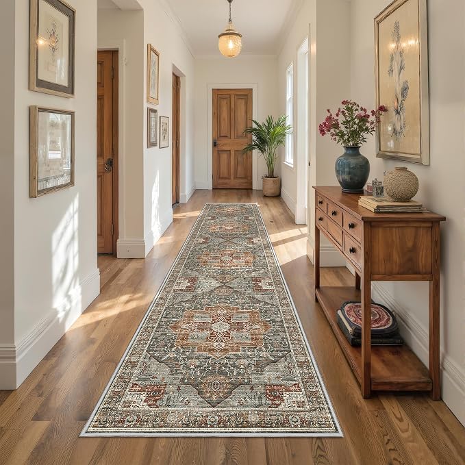 Kitchen Runner Rug Non Slip Washable Rugs 2.5x10, Carpet Runner - Image 5