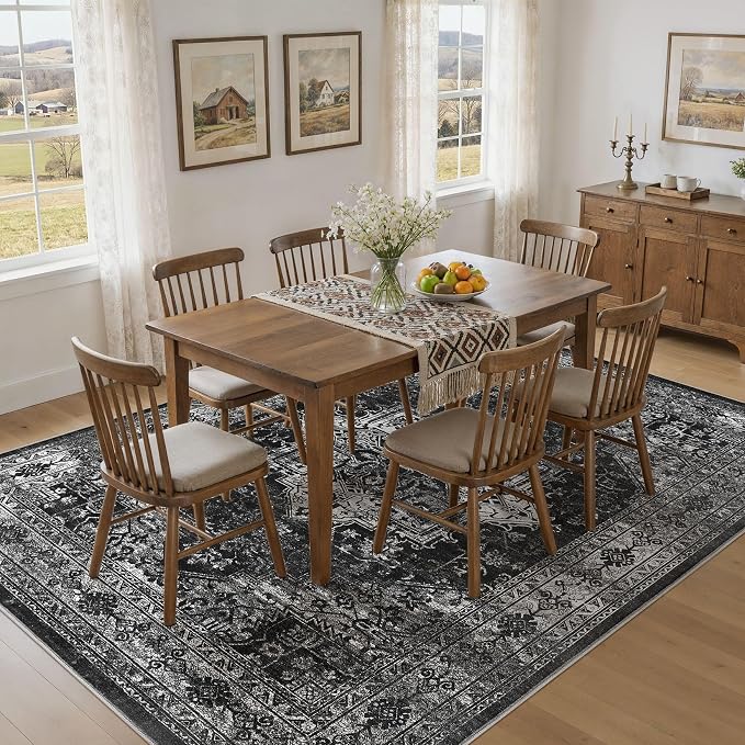 UERMEI 10x12 Area Rug Living Room Rugs - Image 4