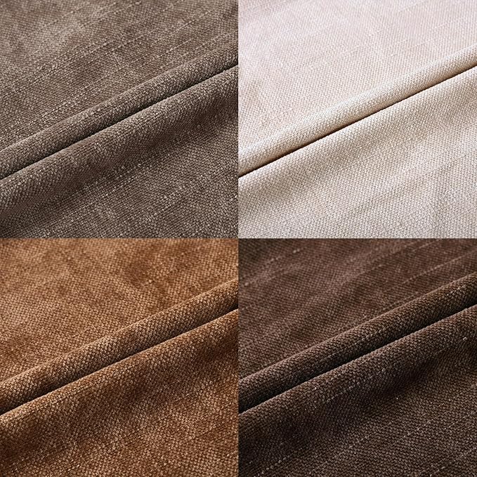 Set of 4 Soft Textured Decorative Throw Pillow Covers 24x24 Inch Cozy Farmhouse - Image 7