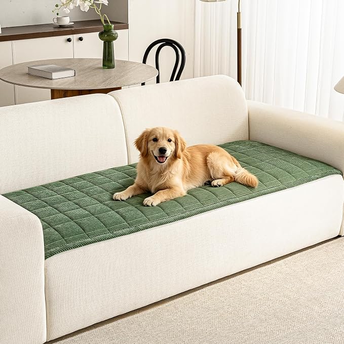 Couch Covers for Dogs Washable, 27.6"x82.7" Non Slip Couch Covers for Loveseat by PJLZJFBY