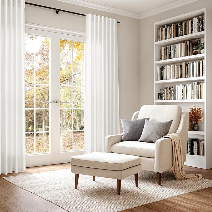 Extra Long 108 Inch Curtains Linen - Image 6