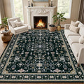 9x12 Area Rugs Living Room: Washable Vintage Rug by EXPEDIX