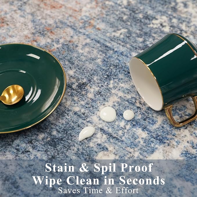 3x5 Washable Kitchen Rug – Non-Slip Rubber Backed Small Area Rug - Image 7