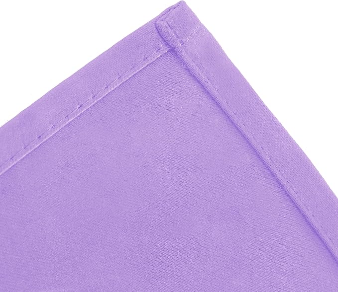 Lavender Blackout Curtains 42 x 63 Inch Length/Set of 2 Curtain Panels/Thermal - Image 8