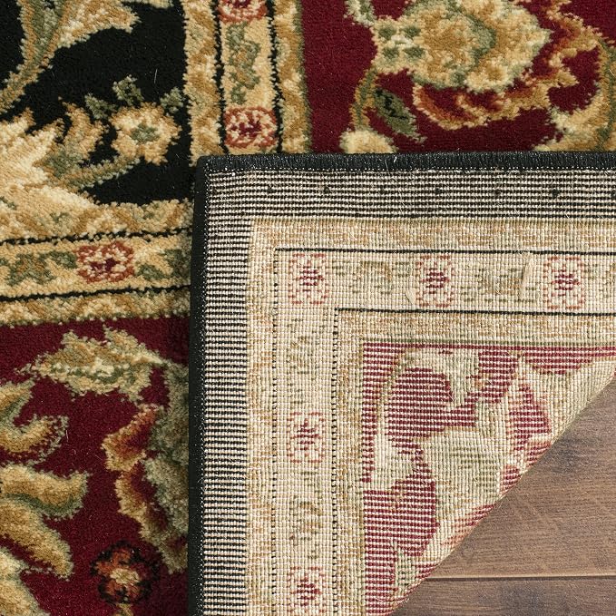 SAFAVIEH Lyndhurst Area Rug 6x8, Traditional Black & Red LNH212G - Image 6