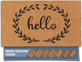 Barnyard Designs Natural Coco Coir Non-Slip Doormat | Heavy-Duty Welcome Mat by BarnyardDesigns
